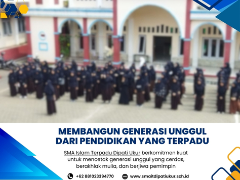 Membangun Generasi Unggul dari Pendidikan yang Terpadu