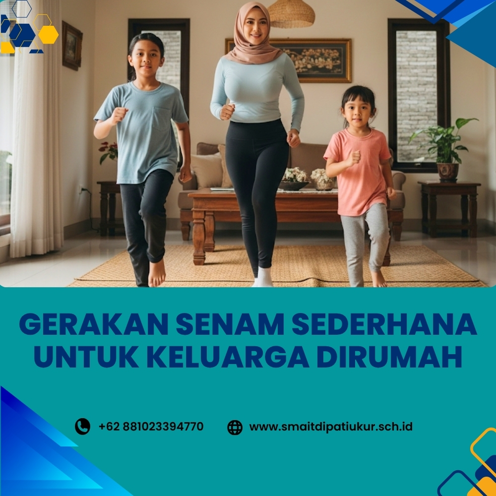 Gerakan Senam Sederhana untuk Keluarga Dirumah Javabetsport